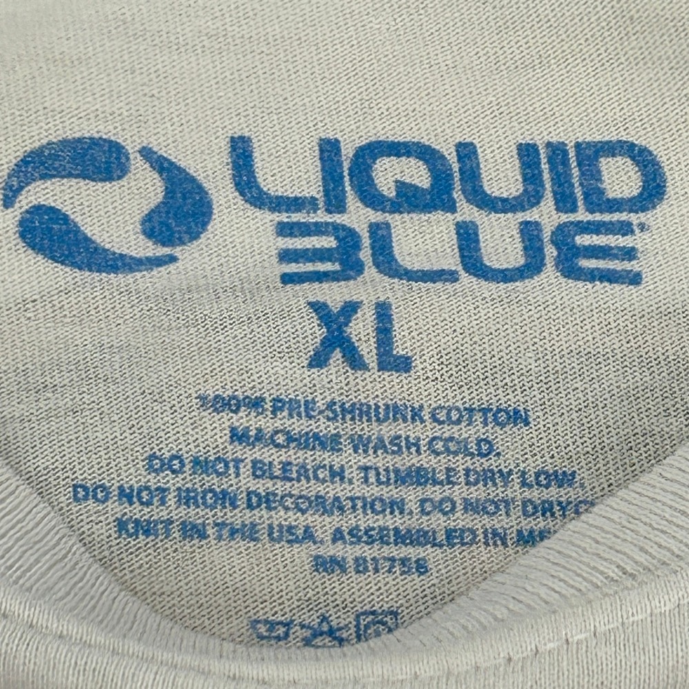 Liquid Blue Grateful Dead Shirt Mens XL Tie Dye Long Sleeve Watchtower 2000 - Picture 5 of 11